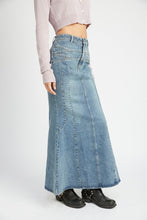 Load image into Gallery viewer, Kaye Maxi Denim Skirt
