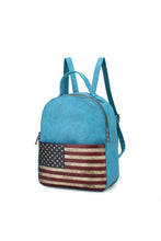 Load image into Gallery viewer, MKF Collection Briella FLAG Backpack by Mia K
