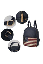 Load image into Gallery viewer, MKF Collection Briella FLAG Backpack by Mia K

