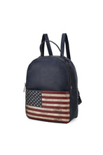 Load image into Gallery viewer, MKF Collection Briella FLAG Backpack by Mia K
