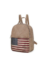 Load image into Gallery viewer, MKF Collection Briella FLAG Backpack by Mia K
