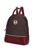 Load image into Gallery viewer, MKF Collection Denice Signature Backpack
