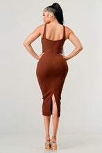 Load image into Gallery viewer, IT FEELS LIKE FALL MIDI DRESS
