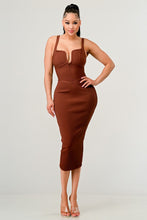 Load image into Gallery viewer, IT FEELS LIKE FALL MIDI DRESS
