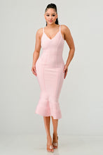 Load image into Gallery viewer, RENE BODYCON MIDI DRESS
