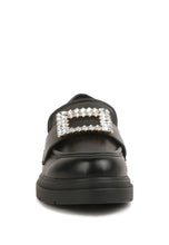 Load image into Gallery viewer, Bossi Loafers With Buckle Embellishment
