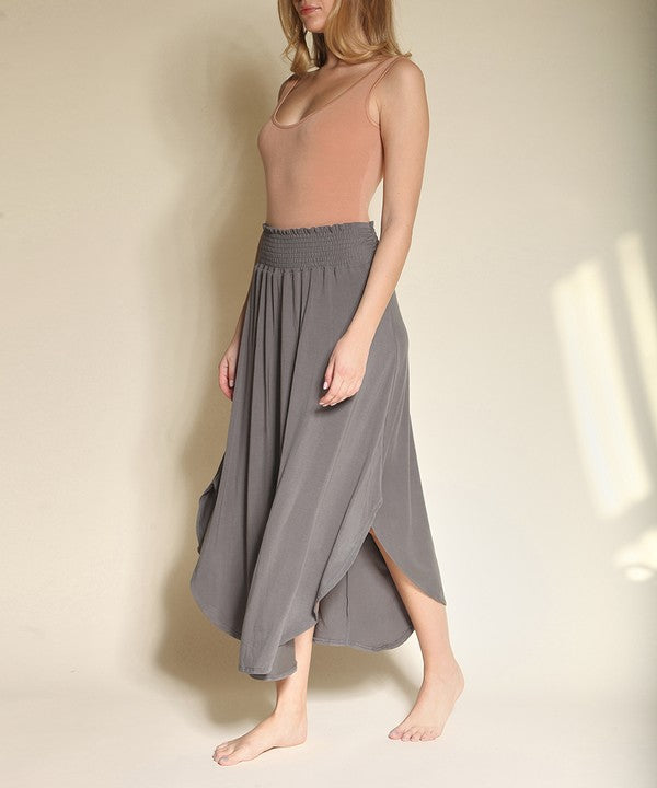 New Bamboo Maxi Skirt