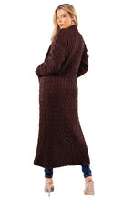 Load image into Gallery viewer, LONI MAXI SWEATER CARDIGAN
