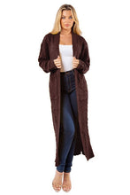 Load image into Gallery viewer, LONI MAXI SWEATER CARDIGAN
