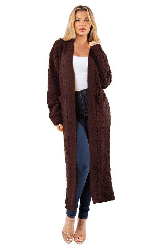 LONI MAXI SWEATER CARDIGAN