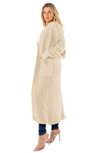 Load image into Gallery viewer, LONA MAXI SWEATER CARDIGAN
