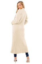 Load image into Gallery viewer, LONA MAXI SWEATER CARDIGAN
