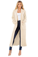 Load image into Gallery viewer, LONA MAXI SWEATER CARDIGAN
