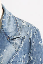 Load image into Gallery viewer, DIVA DENIM BLAZER JACKET
