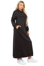 Load image into Gallery viewer, DAILA LONG MAXI HOODIE DRESS
