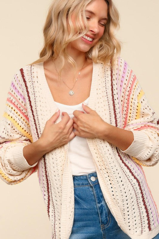 Haley Crochet Cardigan