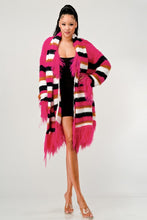 Load image into Gallery viewer, Athina Fuzzy Striped Sweater
