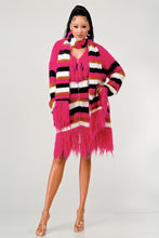 Load image into Gallery viewer, Athina Fuzzy Striped Sweater
