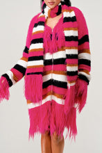 Load image into Gallery viewer, Athina Fuzzy Striped Sweater
