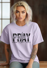 Load image into Gallery viewer, Pray through it - on it - over it Graphic Tee
