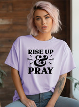 Load image into Gallery viewer, Rise Up and Pray Graphic Tee
