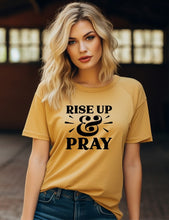 Load image into Gallery viewer, Rise Up and Pray Graphic Tee
