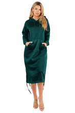 Load image into Gallery viewer, SHION HOODIE DRESS
