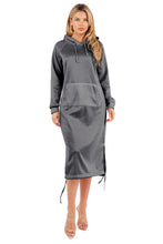 Load image into Gallery viewer, FASHI HOODIE DRESS
