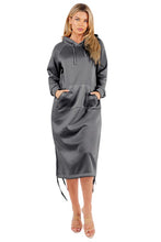 Load image into Gallery viewer, FASHI HOODIE DRESS
