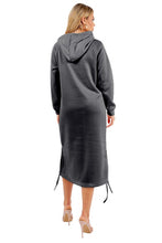 Load image into Gallery viewer, FASHI HOODIE DRESS
