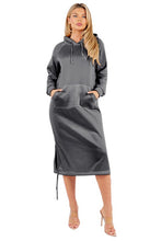 Load image into Gallery viewer, FASHI HOODIE DRESS
