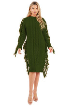 Load image into Gallery viewer, FATE SWEATER DRESS
