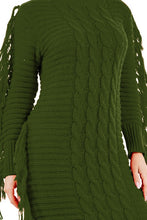 Load image into Gallery viewer, FATE SWEATER DRESS
