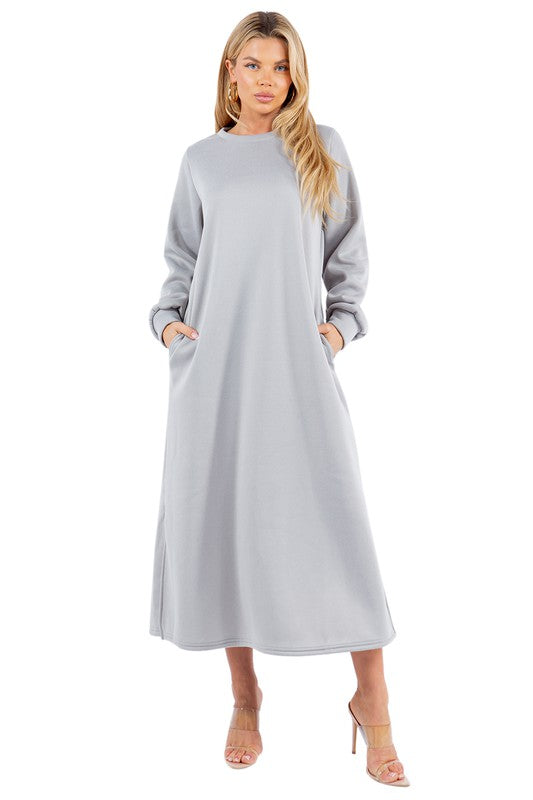 MARLA MAXI HOODIE DRESS