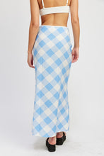 Load image into Gallery viewer, Blue Rose Maxi Skirt
