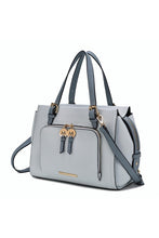 Load image into Gallery viewer, MKF Elise Color-block Satchel Bag by Mia k
