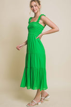 Load image into Gallery viewer, Smocked Bodice Maxi Dress
