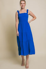 Load image into Gallery viewer, Smocked Bodice Maxi Dress
