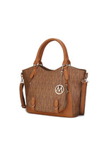 Load image into Gallery viewer, MKF Collection Fula Signature Satchel Bag
