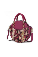 Load image into Gallery viewer, Faux Snakeskin Crossbody Bag
