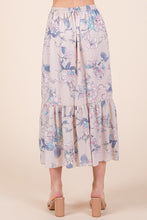 Load image into Gallery viewer, Ruffle Bottom Floral Print Skirt
