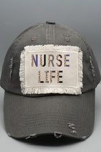 Load image into Gallery viewer, Nurse Gifts Leopard Nurse Life Patch Hat
