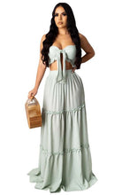 Load image into Gallery viewer, WOMEN SUMMER FASHION 2PC DRESS SET
