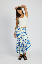 Load image into Gallery viewer, CARLENE RUFFLE HEM SKIRT
