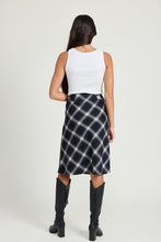 Load image into Gallery viewer, KATE BIAS A LINE MIDI SKIRT
