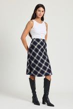 Load image into Gallery viewer, KATE BIAS A LINE MIDI SKIRT
