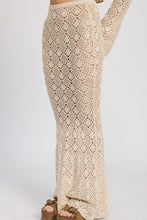 Load image into Gallery viewer, MERMAID MAXI CROCHET SKIRT
