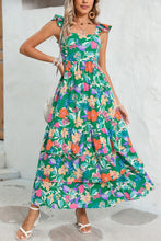 Load image into Gallery viewer, Boho Floral Maxi Dress
