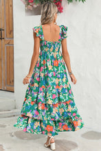 Load image into Gallery viewer, Boho Floral Maxi Dress
