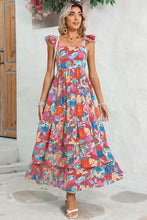 Load image into Gallery viewer, Boho Floral Maxi Dress
